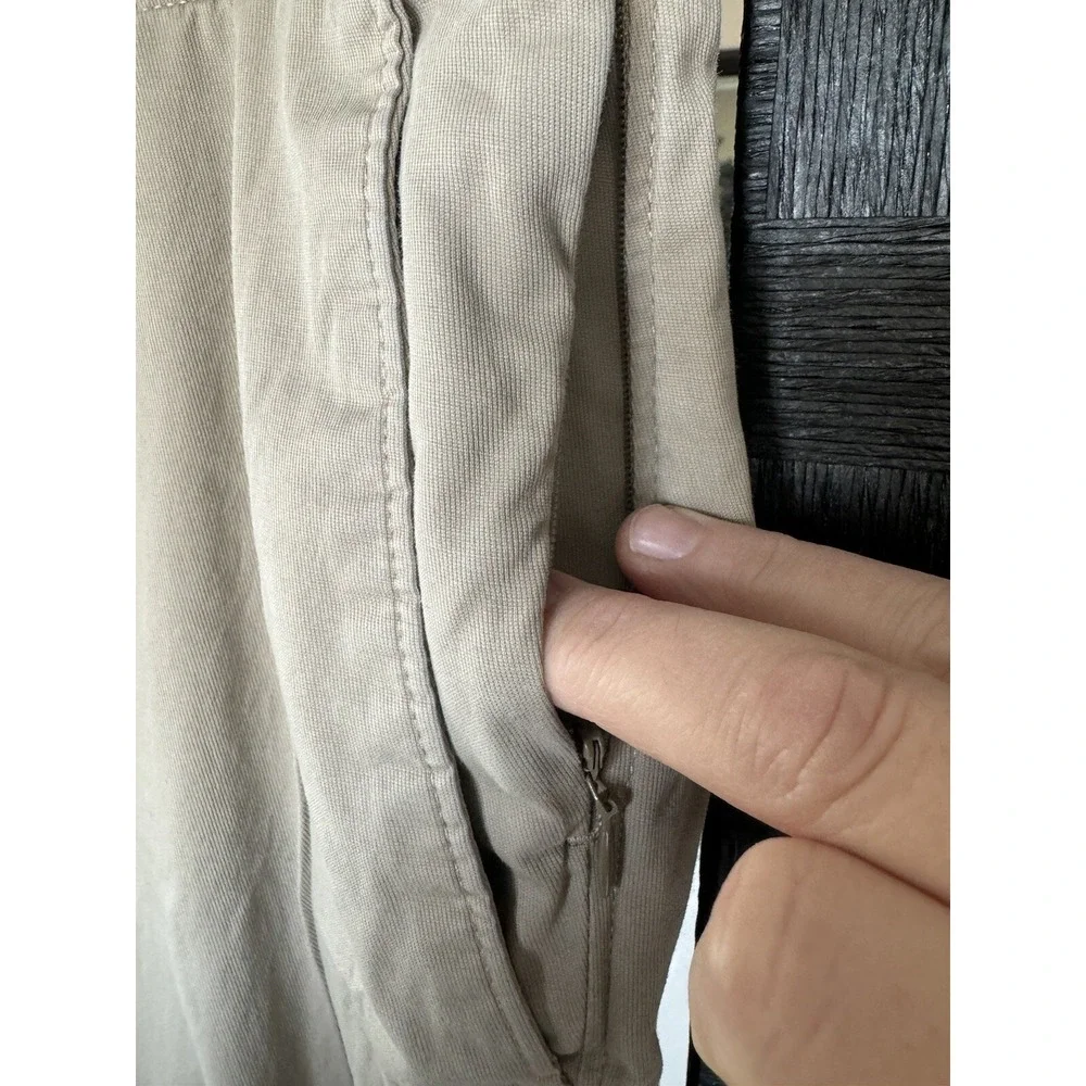 PGA Tour Mens Golf Pants Khaki 34 x 30 Stretch Straight Leg